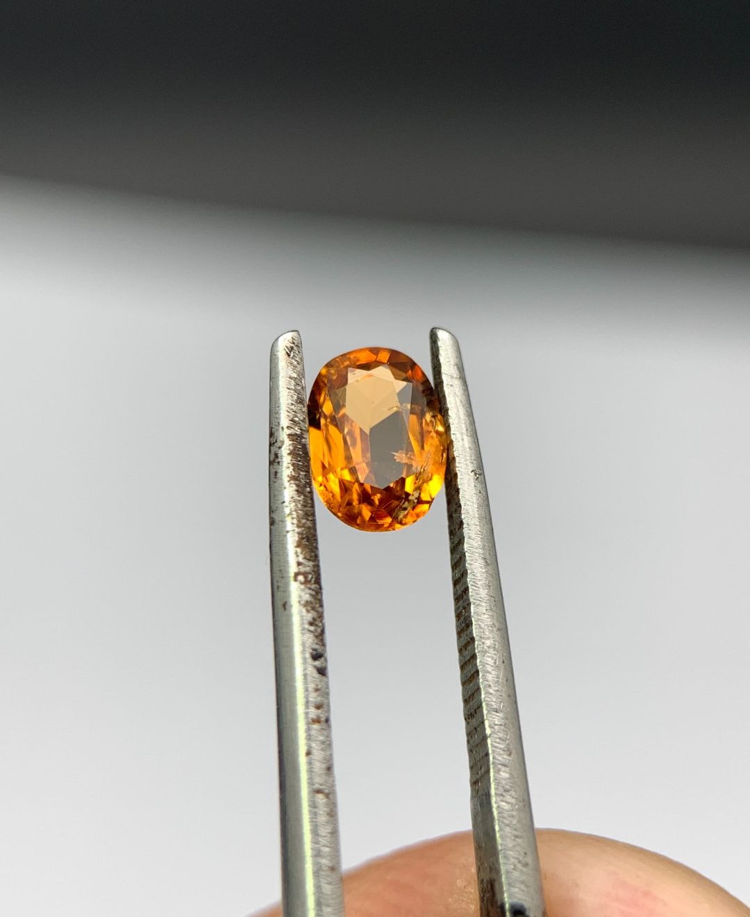 Auction For Yellow Garnet Cut Stone – Clear Gem from Pakistan