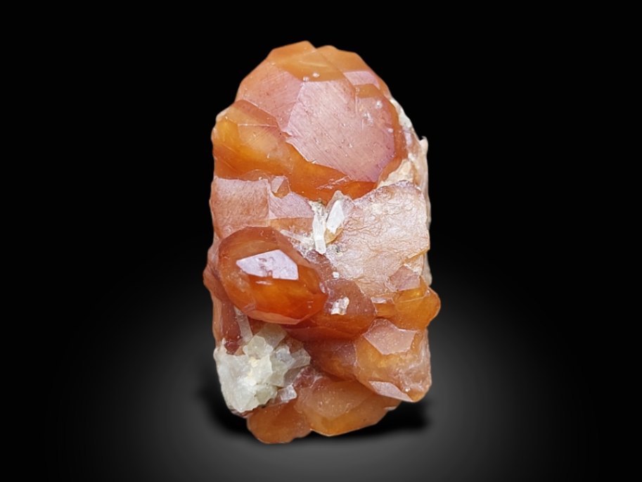 Auction For Stunning Hessonite Garnet Specimen - from Bajaur, KPK, Pakistan